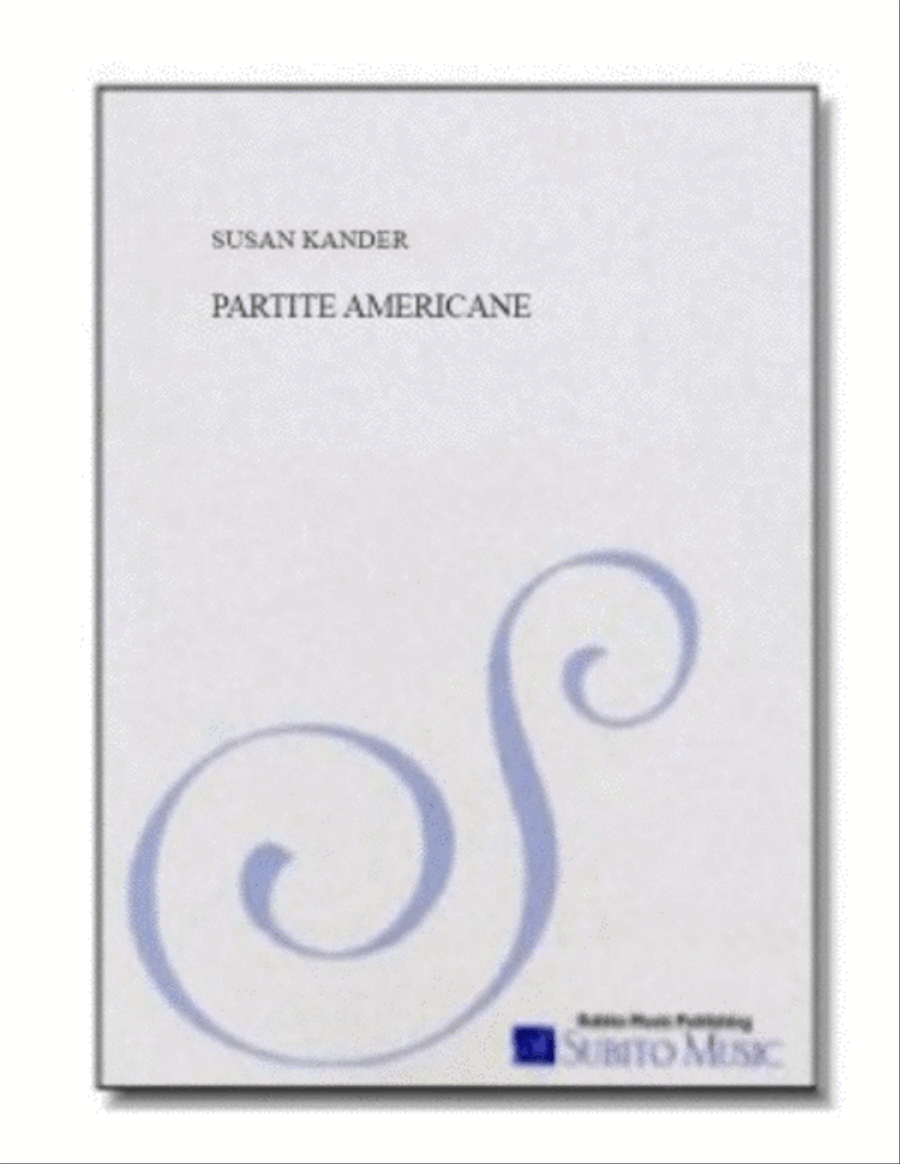 Partite Américaine Choir scores gallery preview page 1