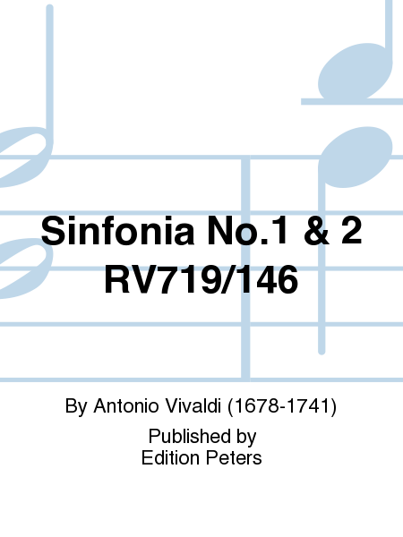 Sinfonia No. 1 & 2 RV719/146