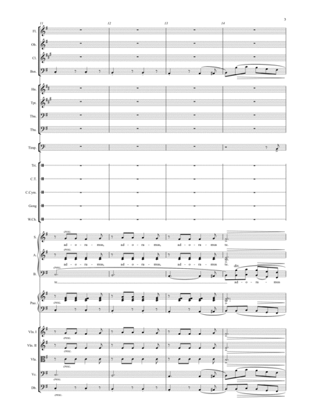 Adoramus Te (SAB Choir & Orchestra) image number null