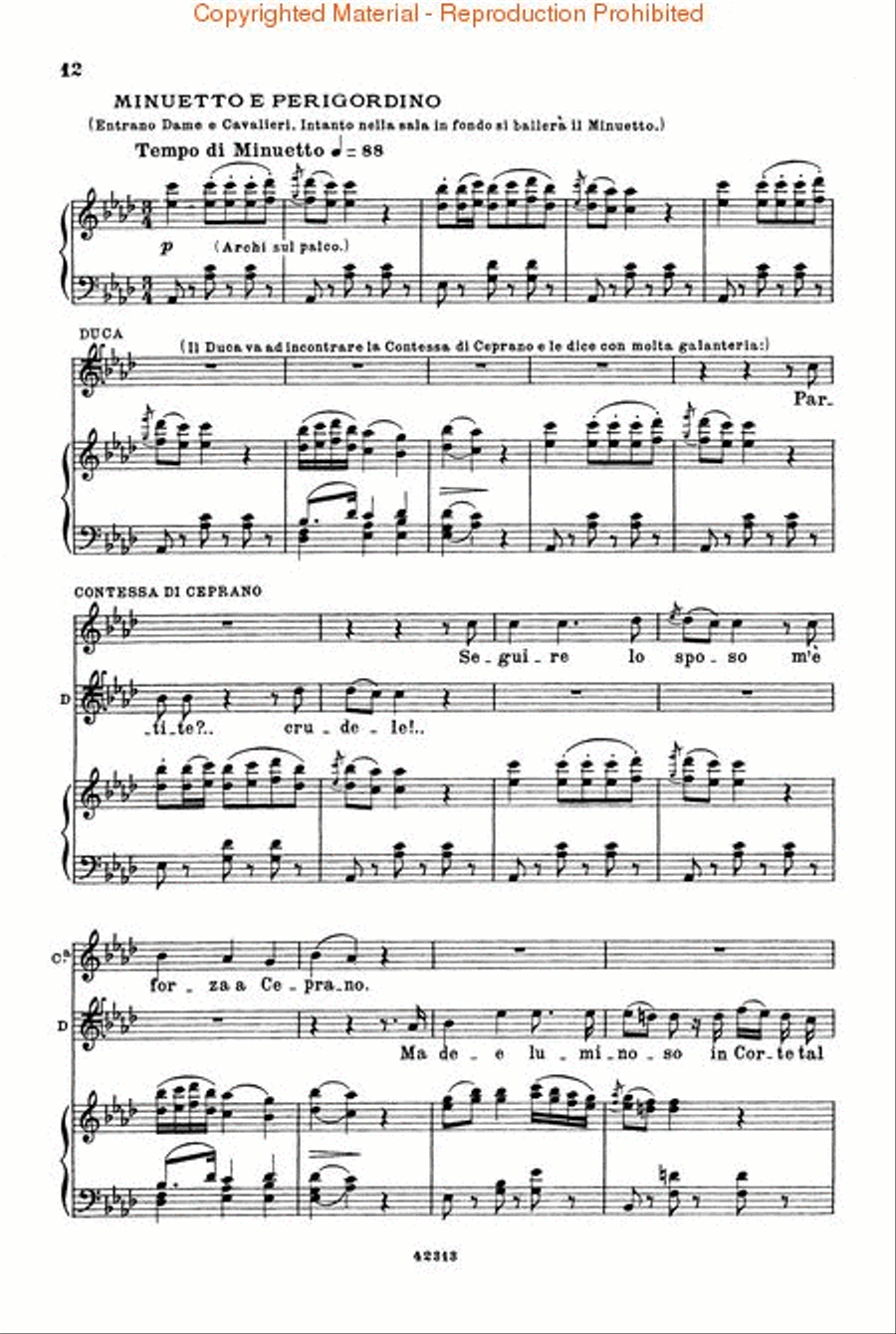 Rigoletto Voice scores gallery preview page 3