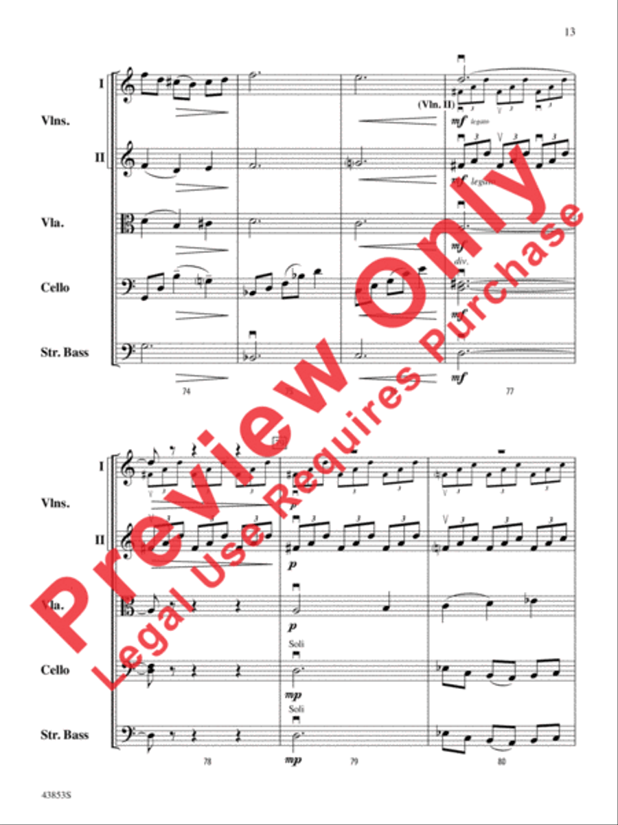 Miraj String Orchestra scores gallery preview page 14
