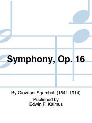 Symphony, Op. 16