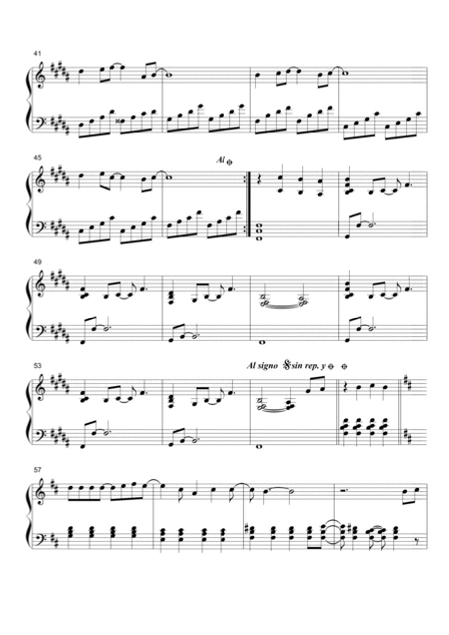 It's My Day Off Piano Solo scores gallery preview page 3