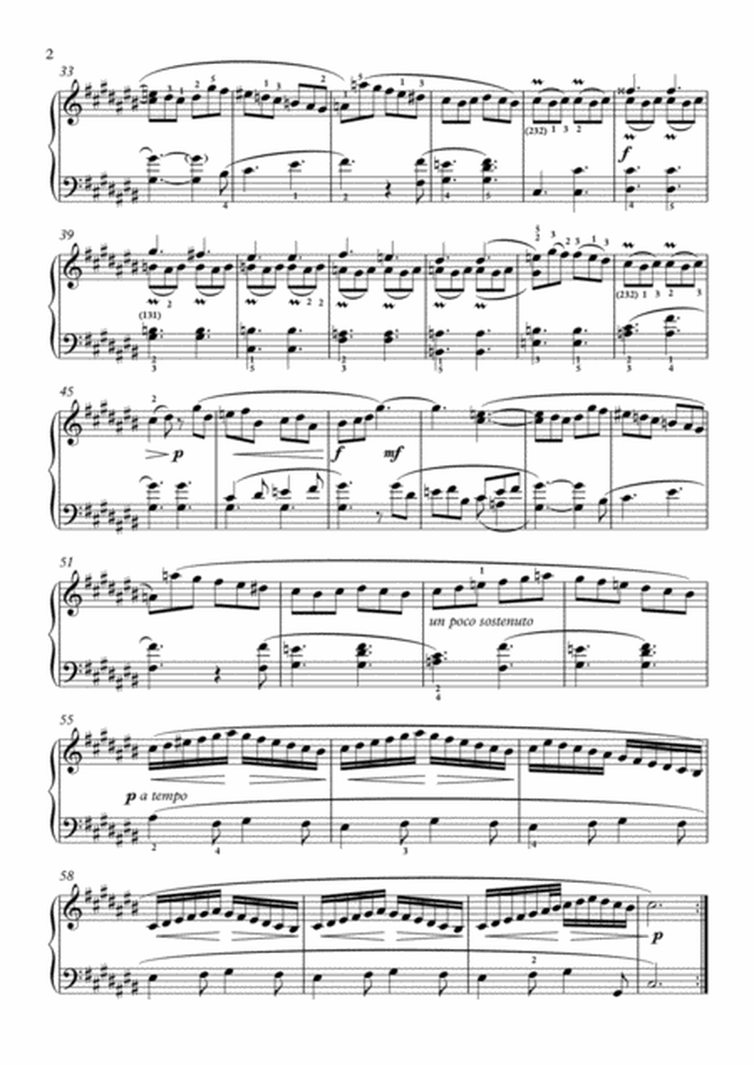 Scarlatti-Sonata in F sharp-Major L.35 K.319(piano) image number null