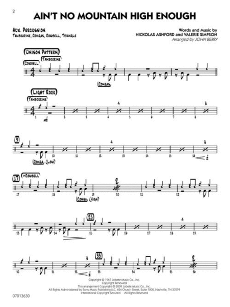 Discovery Jazz Collection - Auxiliary Percussion Jazz Ensemble scores gallery preview page 4