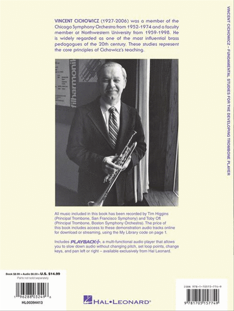 Vincent Cichowicz - Fundamental Studies for the Developing Trombone Player Euphonium scores gallery preview page 8