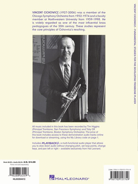 Vincent Cichowicz - Fundamental Studies for the Developing Trombone Player