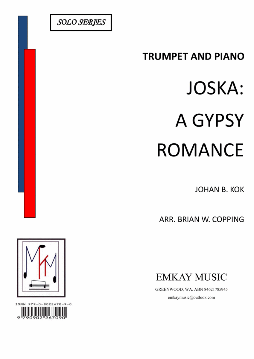 JOSKA: A GYPSY ROMANCE – TRUMPET & PIANO image number null