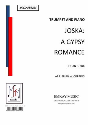 Book cover for JOSKA: A GYPSY ROMANCE – TRUMPET & PIANO