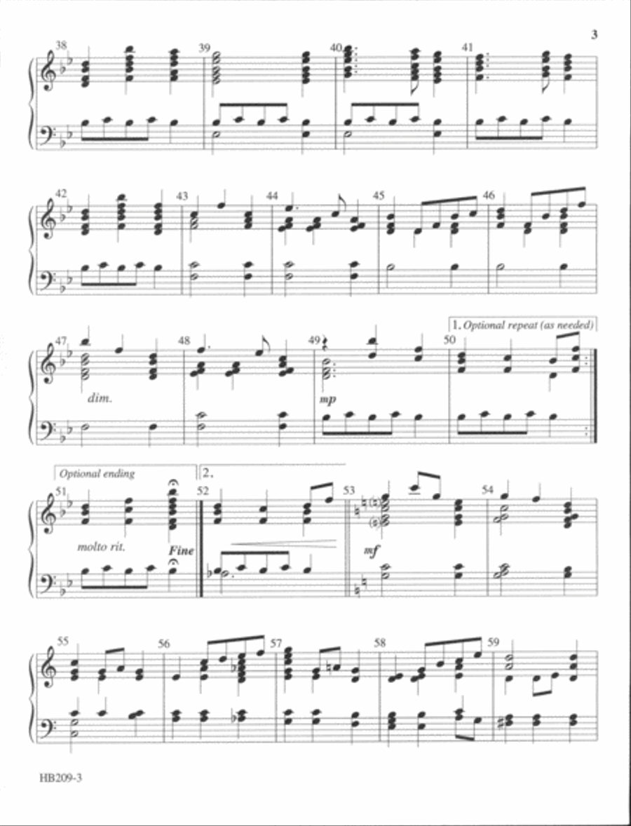 Silent Night! Holy Night! 3 octaves 3-Octaves scores gallery preview page 4