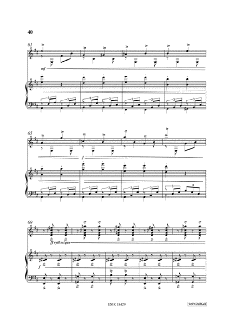 Cathedrale Cathedrale Guitar scores gallery preview page 22