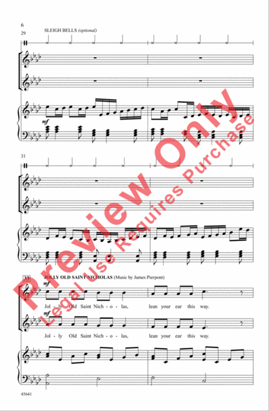 Christmas Canon 2-Part scores gallery preview page 6