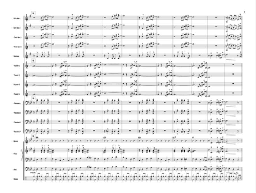 One, Two, Ready, Swing! One, Two, Ready, Swing! Jazz Ensemble scores gallery preview page 4