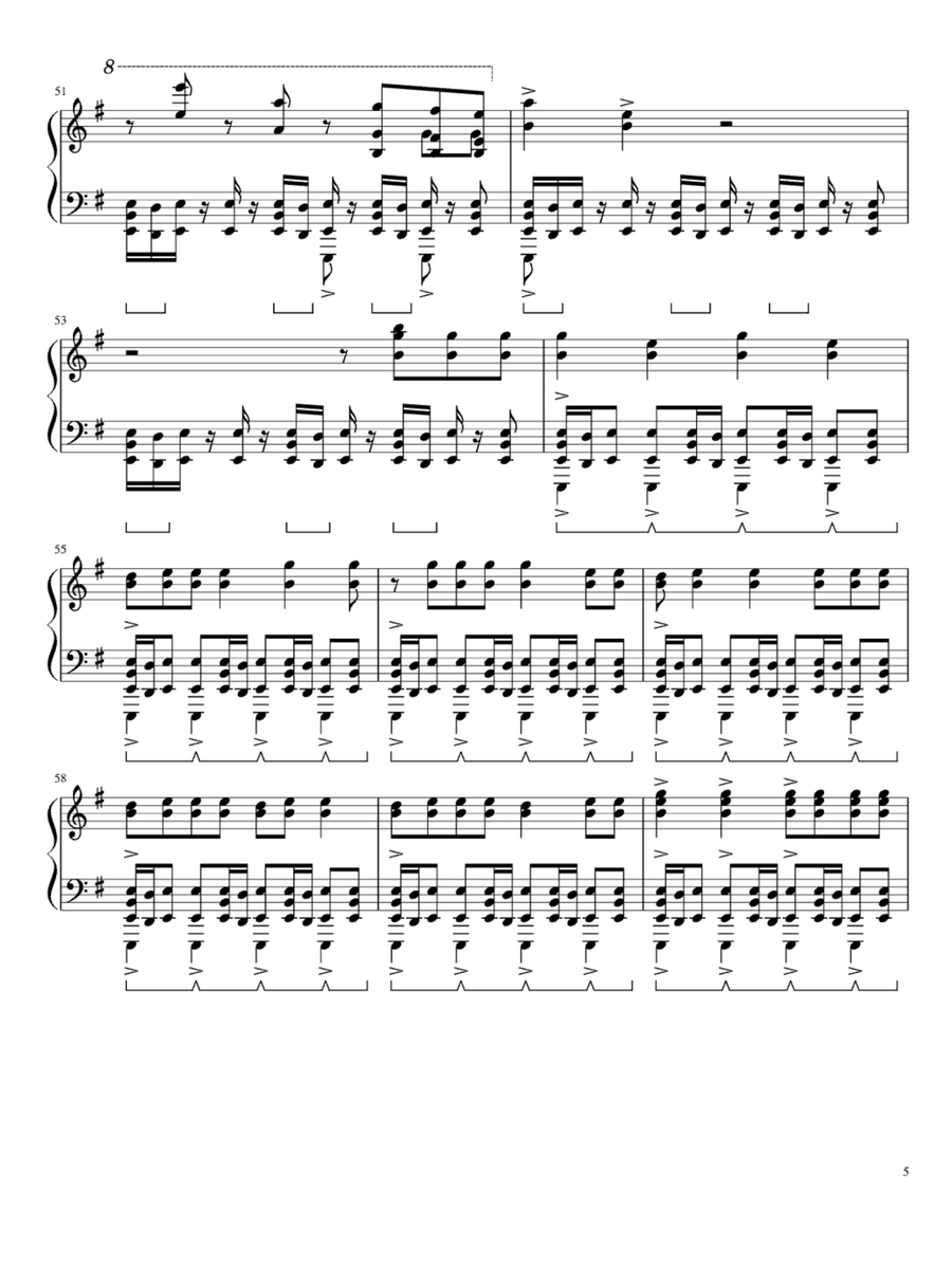 The Phoenix Easy Piano scores gallery preview page 5