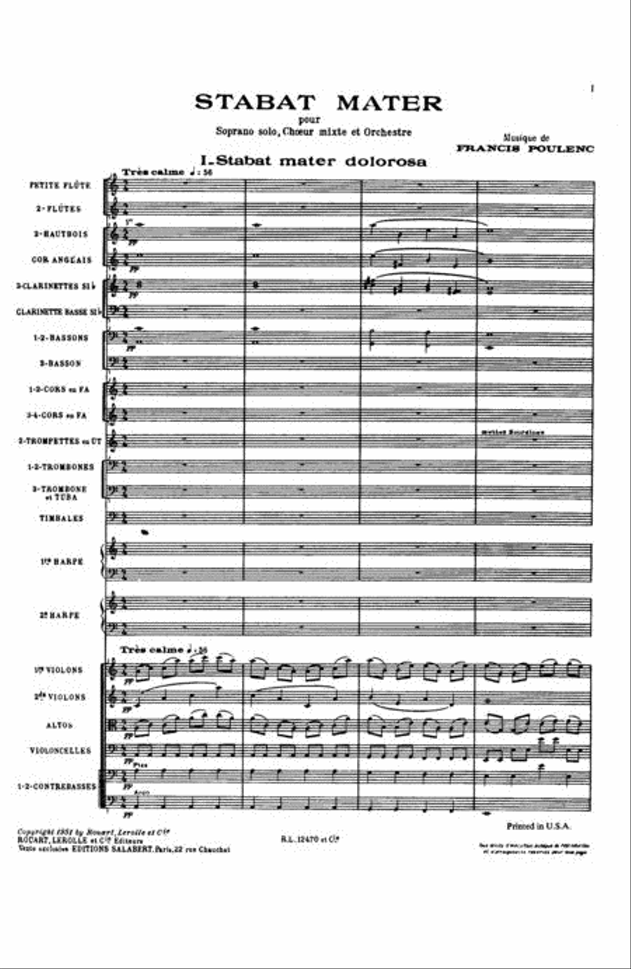 Stabat Mater Stabat Mater 4-Part scores gallery preview page 2