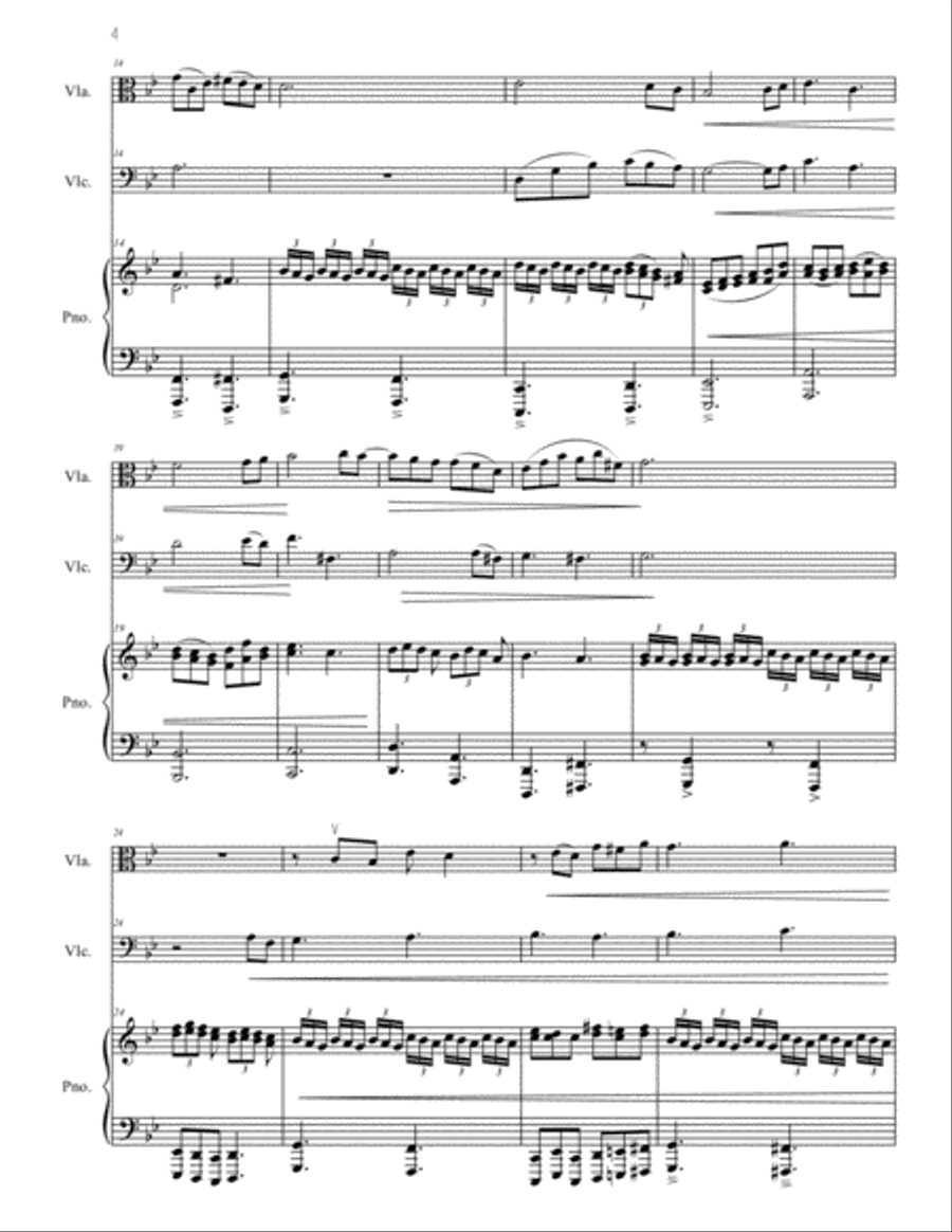Midnight Midnight String Duet scores gallery preview page 4