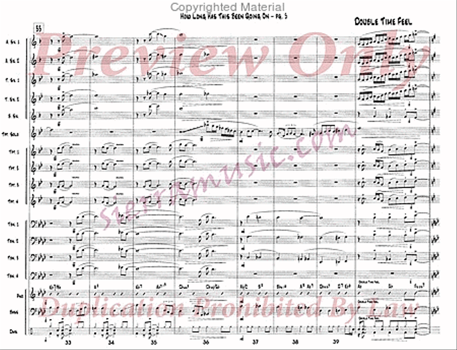 How Long Has This Been Going On Jazz Ensemble scores gallery preview page 6