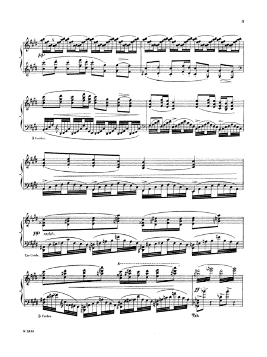 Ravel: Jeux d'eau Piano Solo scores gallery preview page 5