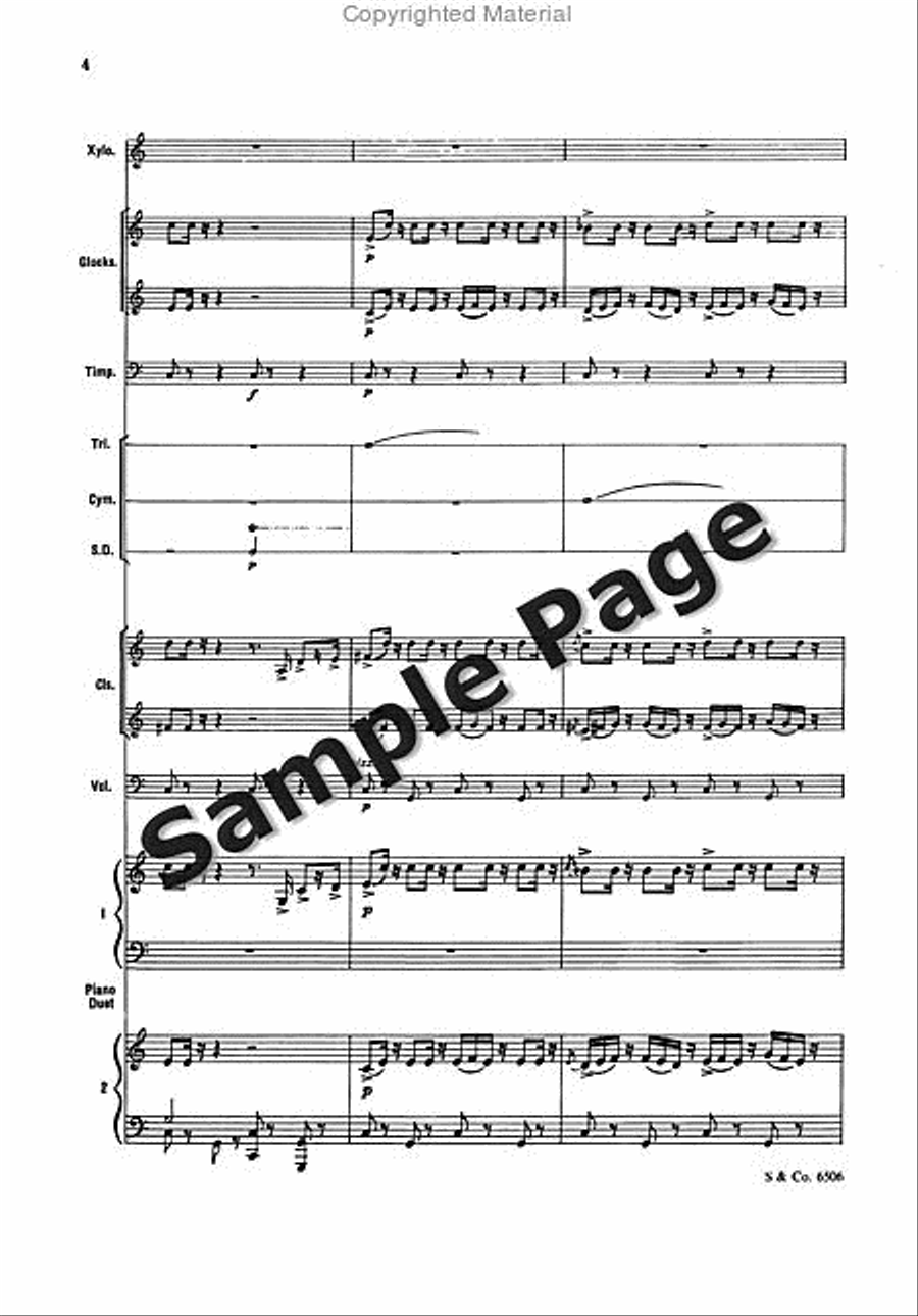 Virtutes Clarinet scores gallery preview page 5