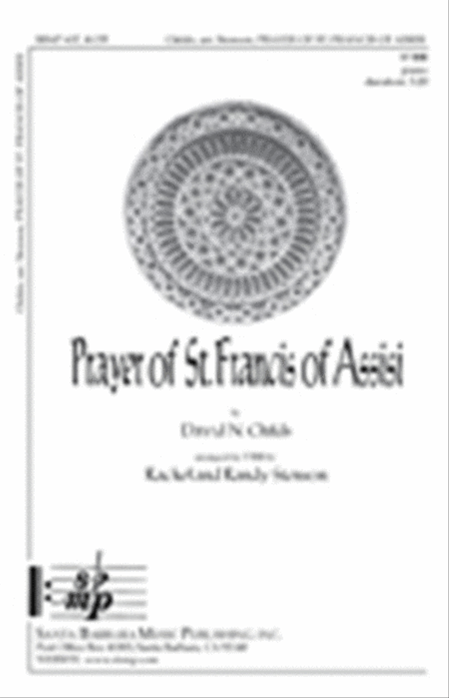 Prayer of St. Francis of Assisi - TTBB Octavo TTBB scores gallery preview page 1
