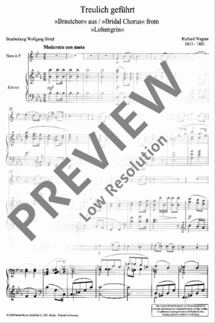 Treulich geführt Piano Accompaniment scores gallery preview page 2