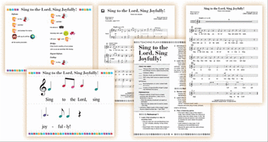 Sing and Celebrate 9! Sacred Songs for Young Voices Sing and Celebrate 9! Sacred Songs for Young Voices Unison Choir scores gallery preview page 10