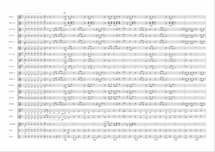 Crazy Little Thing Called Love Brass Band scores gallery preview page 6