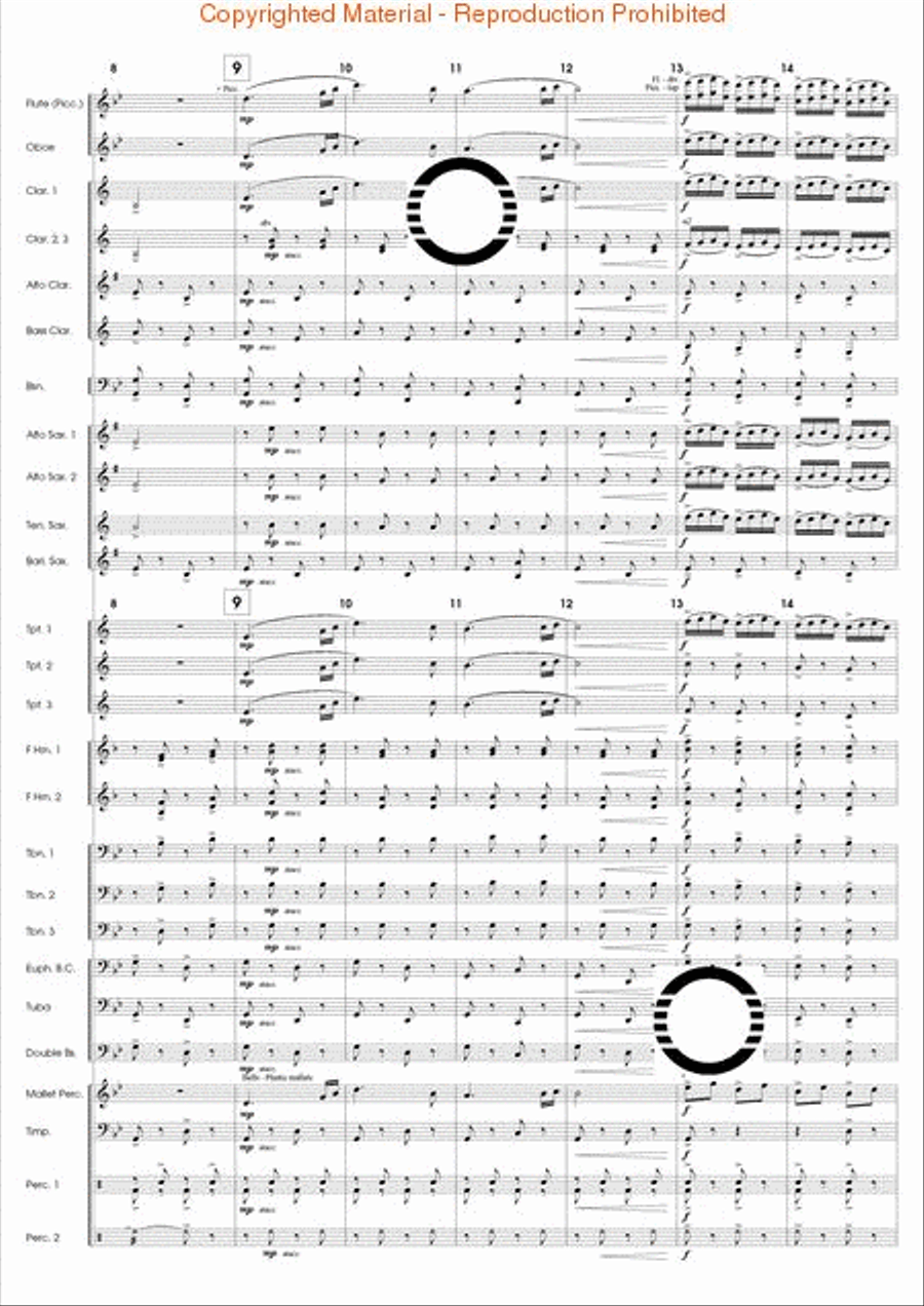 Articulation Studies Concert Band scores gallery preview page 56