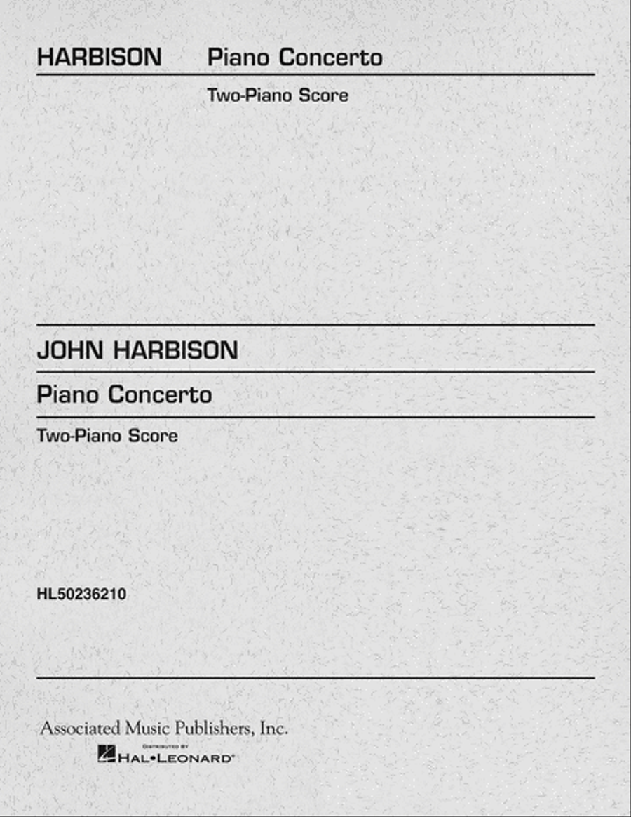 Piano Concerto (2-piano score)