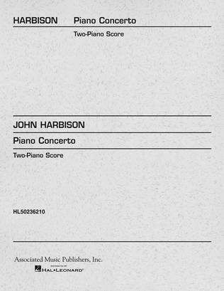 Book cover for Piano Concerto (2-piano score)