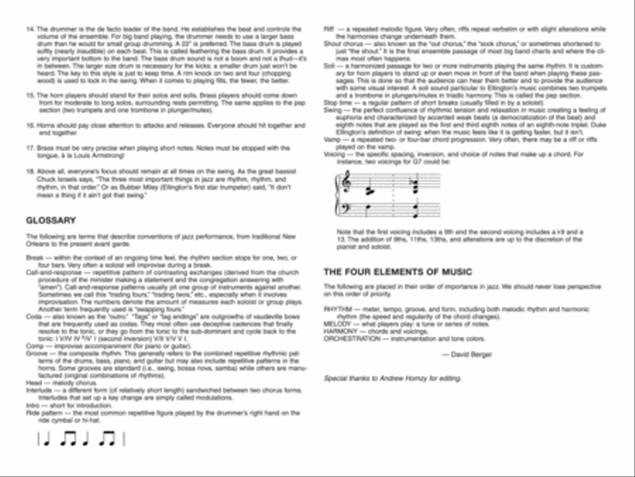 Raincheck: Score Jazz Ensemble scores gallery preview page 4