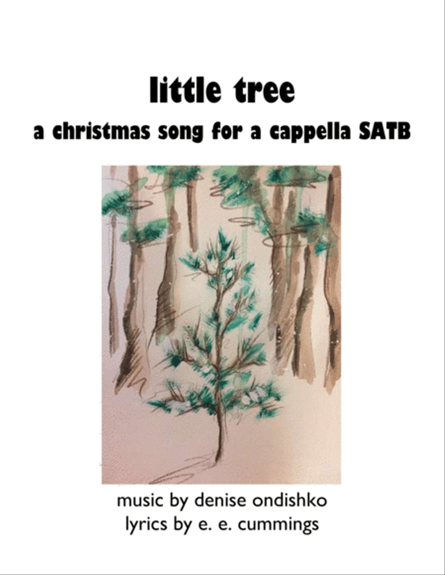 Little Tree 4-Part scores gallery preview page 1