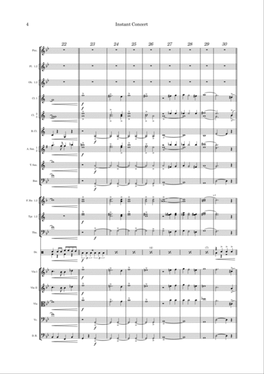 Instant Concert Instant Concert Full Orchestra scores gallery preview page 4