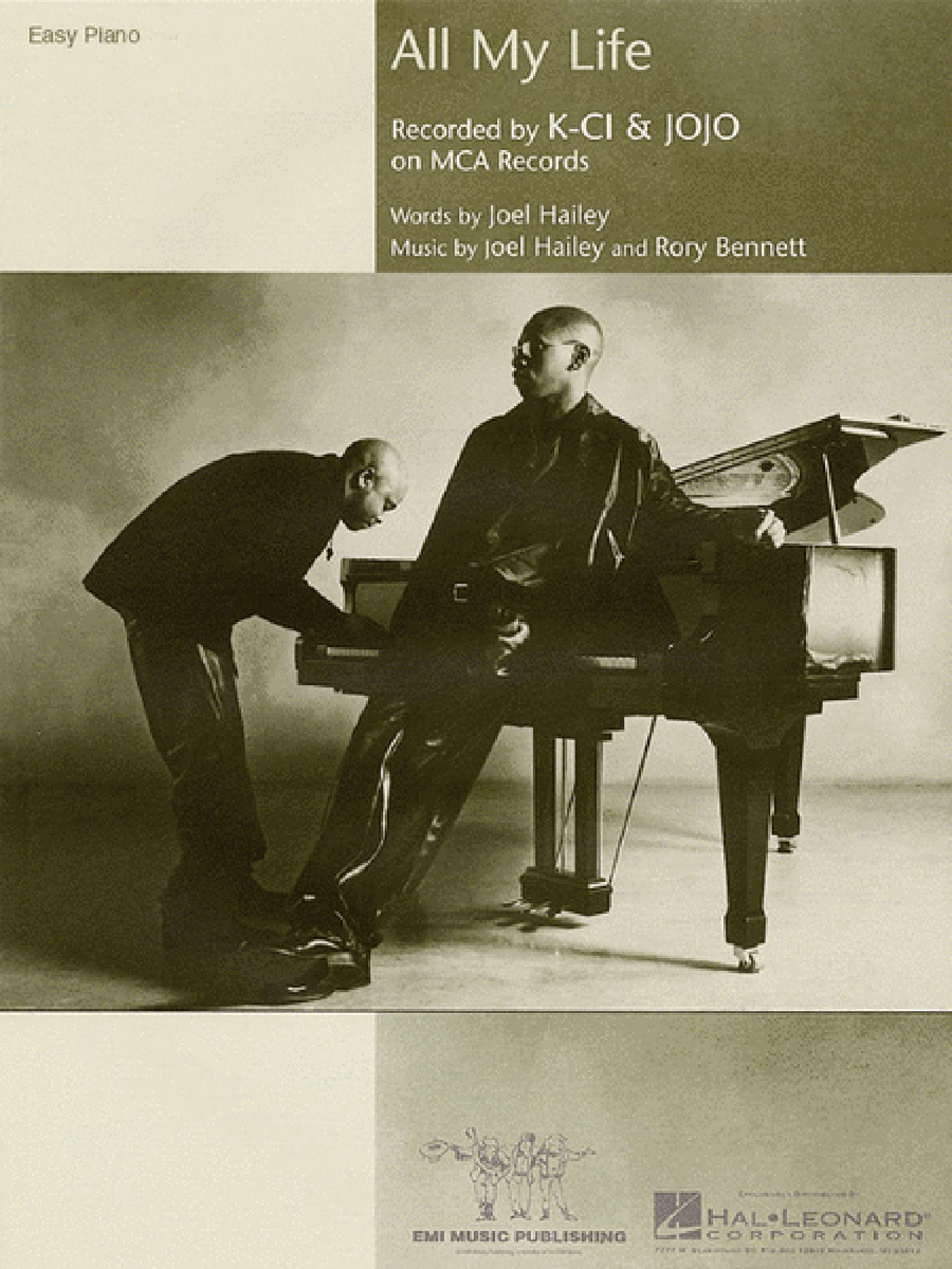 All My Life Easy Piano scores gallery preview page 1