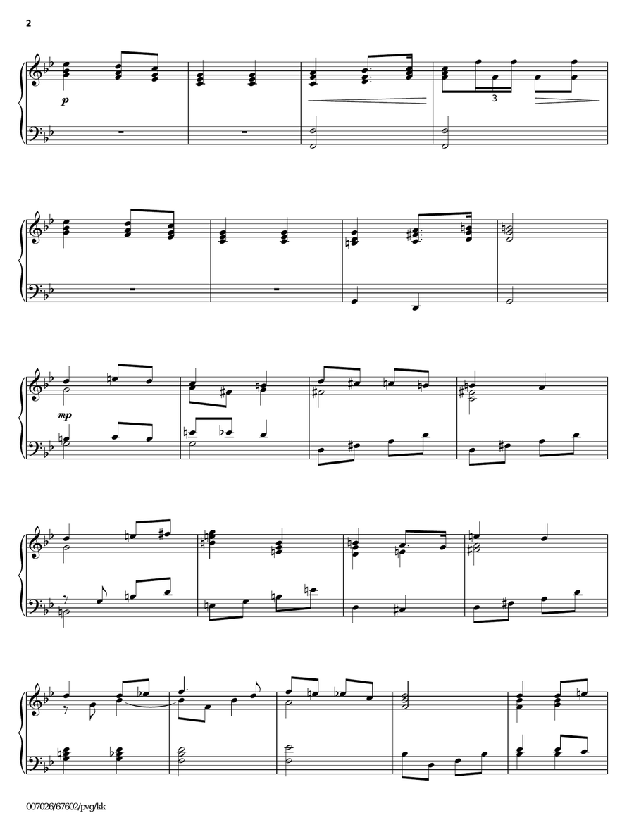 Bridal Chorus Bridal Chorus Piano Solo scores gallery preview page 2