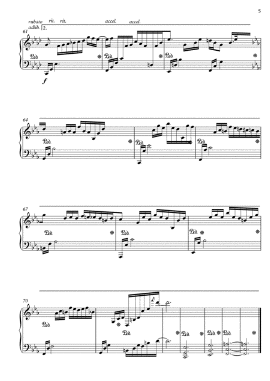 Suite for Samin Piano Solo scores gallery preview page 6