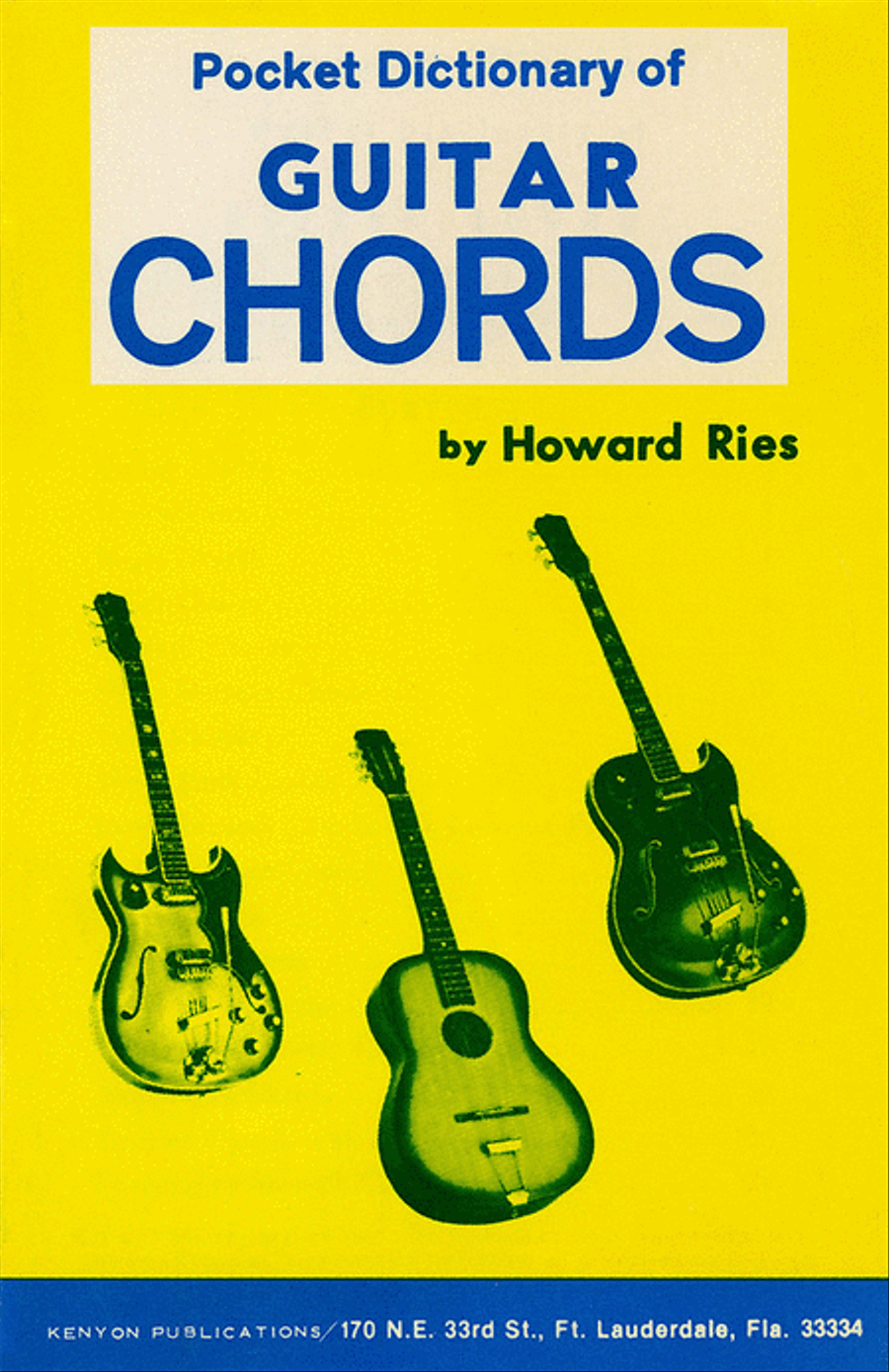 Pocket Dictionary of Guitar Chords Easy Guitar scores gallery preview page 1