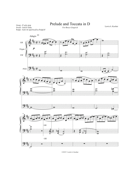 Prelude and Toccata in D image number null