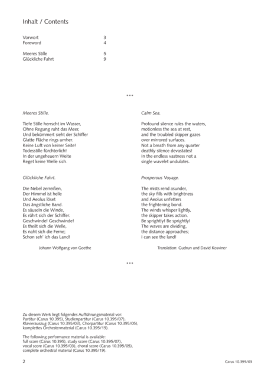 Calm Sea and Prosperous Voyage 4-Part scores gallery preview page 3