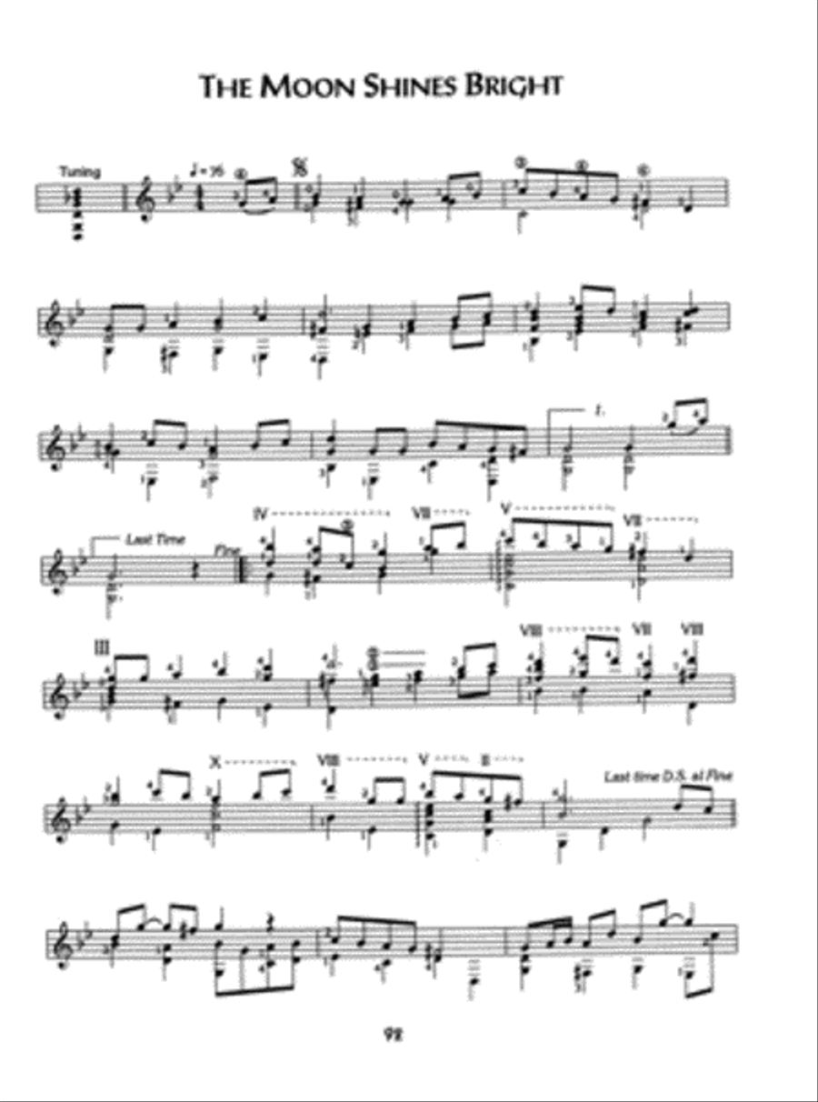 Complete Anthology of Medieval & Renaissance Music for Guitar Classical Guitar scores gallery preview page 6