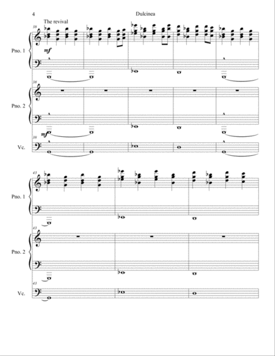 Dulcinea Small Ensemble scores gallery preview page 4