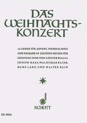 Book cover for Weihnachtkozert Ttbb Chorus