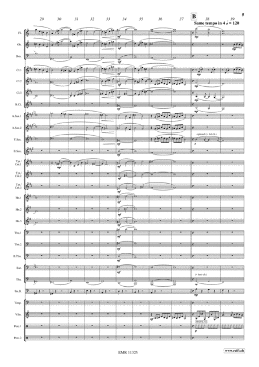Arachnophobia Concert Band scores gallery preview page 6