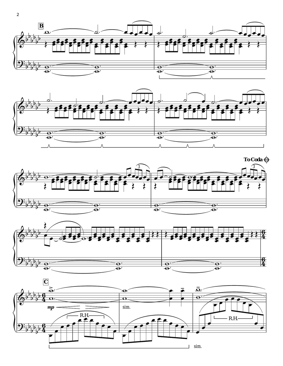 Inverness Piano Solo scores gallery preview page 2
