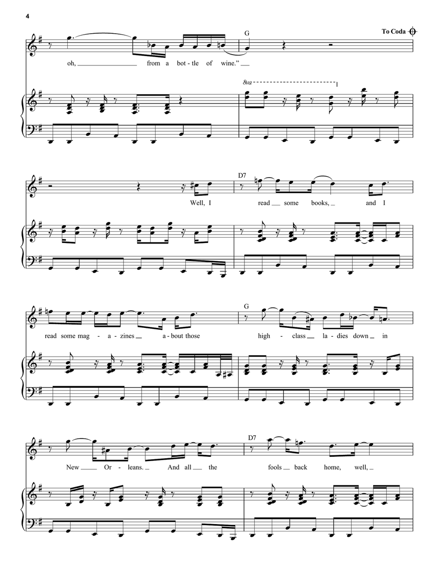 Honky Cat Voice scores gallery preview page 4