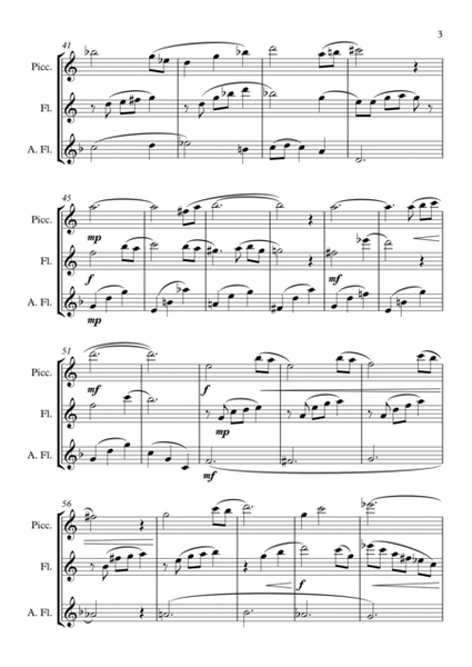 Suite - Piccolo, Flute and Alto Flute Trio image number null