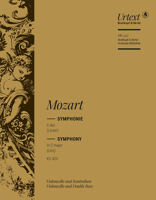 Book cover for Symphony [No. 36] in C major K. 425