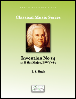 Invention No 14 in B Flat Major, BWV 785