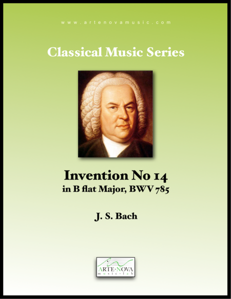 Invention No 14 in B Flat Major, BWV 785 image number null