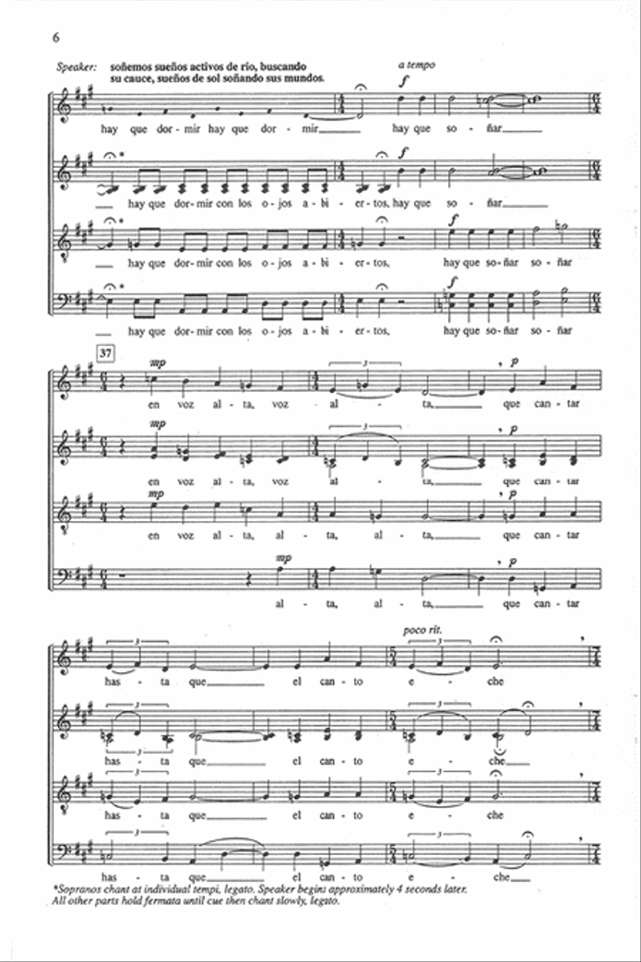 Cloudburst Choir scores gallery preview page 5